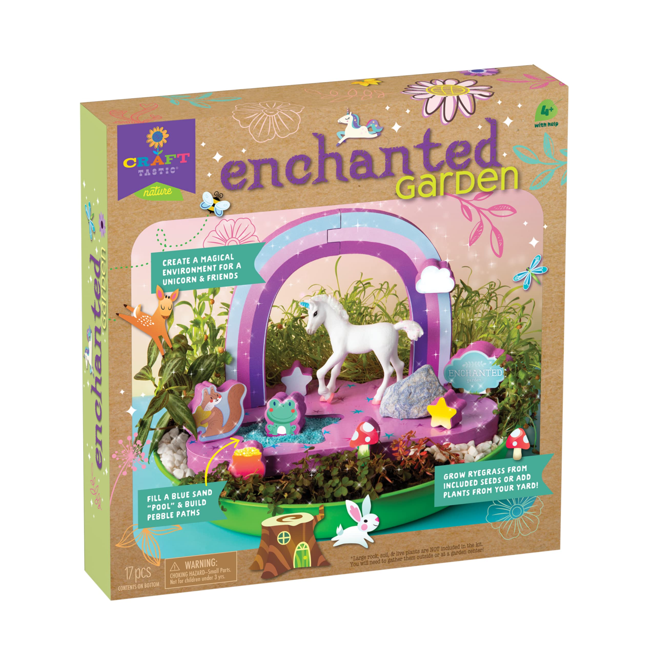 Amazon.com: Craft-Tastic Enchanted Garden - DIY Nature Craft Kit